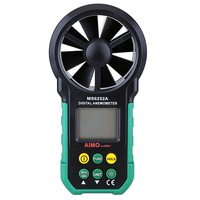 LCD Digital Anemometer Handheld Wind Speed Meter Air Tester Measure Thermometer