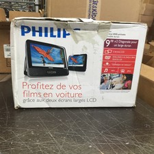 New listing
Philips Pd9012/37 - 9-inch Lcd Dual Screen Portable Dvd Player - Black #228