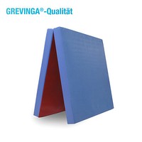 Grevinga® RESTPOSTEN klappbare Turnmatte ca. 200 x 100 x 6 cm in rot - RG 22