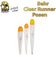 Behr Raubfisch Pose Hechtpose Forellenpose Zanderpose durchsichtiger Schwimmer