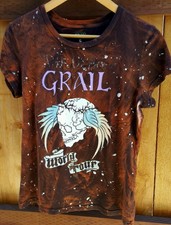 Holy Grail World Tour Vintage T Shirt Ladies Large Knit Crewneck Top Artsy Rock