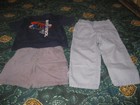 lot of 3 boy size 24 months, guess, toughskins