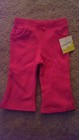 Jumping Beans Pink Fleece Pants Elastic Waist 9 Months NWT