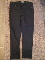 Mix Your Style Gr. 44 eher 40 M schwarze Hose Jeans  Gummibund Reißverschluss am