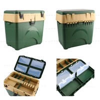 Angelbox Tackle Box Angelkoffer Angelkasten Gerätebox Angelset Karpfen Gerätebox