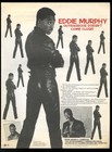 1983 Eddie Murphy BIG photo Comedian album release trade print ad