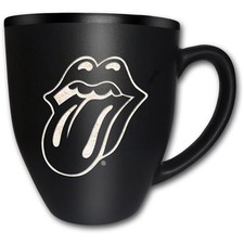 Rolling Stones - Tongue Logo Engraved Stoneware Mug - New & Official In Box