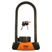 Fahrradschloss Bügelschloss Schloss gehärtet Sekura Fahrrad KB306 Stahl groß