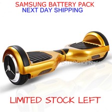 GOLD Smart Self Balancing Electric Unicycle Scooter 2 Wheels iohawk phunkeeduck