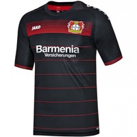 JAKO Bayer 04 Leverkusen Trikot Home KA schwarz-rot # BA4216H Gr. 140 - XL