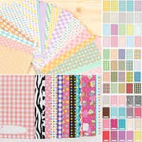 20X Film Polaroid Maskierung Basteln Washi Foto Deko Sticker Band Papier