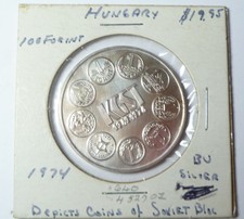 New listing
1974 Hungary 100 Forint Coin .640 Silver