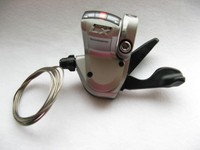 SL-M580 Shimano Deore LX Schalthebel Trigger links 3-fach silber/schwarz NEU