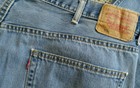 Mens Levis 550 RELAXED FIT TAPERED LEG Denim Jeans Pants Size 44x29 ~ EUC