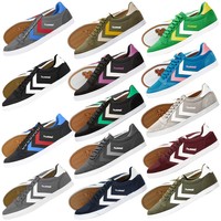 HUMMEL SLIMMER STADIL LOW TOP SNEAKER SCHUHE HANDBALL FREIZEIT SPORT 