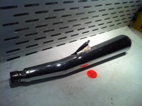 Kawasaki Z750 LINKS Auspufftopf KHI K 342 e1 0176 gebraucht OK mit Gebtrauchspur