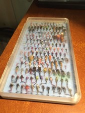 Tacky Fly Fishing Box Filled With 168 Trout Flies