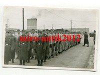 Foto, 1./Fea 13, Appell im Turnzeug, Fliegerhorst Weimar-Nohra, 1
