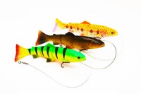 Savage Gear 3D TROUT LINE THRU SWIMBAIT 15 & 20 cm Gummifische NEUE FARBEN 2016