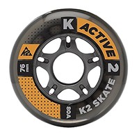 K2 Inliner Rollen Set 8 Stück 76mm 80A für Inline Skates Fitness Skates Skating