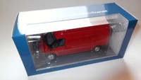 Ford Transit Transporter Mk V Hochdach (2000-2006) rot red, Minichamps 1:43 ovp!