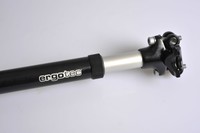 Ergotec Sattelstütze SP 5.0 gefedert 45 mm Federweg , 350 mm lang , Alu schwarz