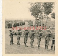 6 x Foto, Wehrmacht, Konvolut, Soldaten im Dienst, Eindrücke, 013 (N)1015