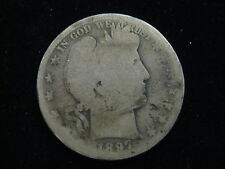 1897 O Us Barber Half Dollar 50 Cent Coins
