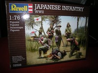 1:76 Revell Japanese Infantry WWII Nr. 02528 OVP