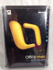 2004 Microsoft Office Mac Professional Edition Virtual PC for Mac Software NEW