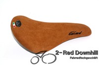 Selle Montegr. "Canard" Echt Nappa-Ledersattel Fahrradsattel