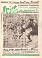 Sport-Magazin 1956/25: KSC und Borussia Dortmund erreichen DM-Endspiel