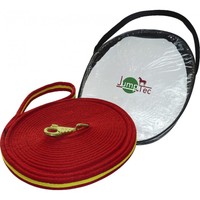 JumpTec Longierleine Soft Longe rot/gelb ca. 8 m