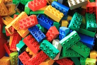  Lego Duplo BAUSTEINE 20  X 8 er STEINE DUPLOSTEINE