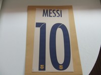 Orig. FC Barcelona Spielerflock Messi Nr. 10 für Away Trikot 2015/2016  