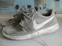 Nike Free Roshue Gr.42 used getragen Sammler Grau