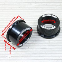  FSA STEUERSATZ REDUCER von 1,5" auf 1 1/8" Alu schwarz - Satz für oben/unten