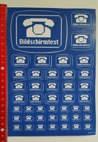 Aufkleber/Sticker: Bildschirmtext (1506161)