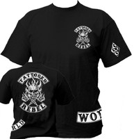 Ac/ab angels LA Ink oldschool miami mc 1% Harley Tattoo Chopper rockabilly 