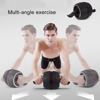 PROFESSIONELL GEWICHTET RUTSCHFEST ABDOMINAL ROLLER ARM TAILLE AB ROLLER FITNESS