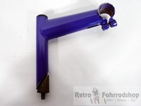 HL MTB Stahl Vorbau mit Noodle 1" 422g 120mm von 1990 Lila Retro KULT ca. 3-5°