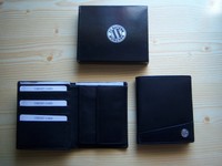 FC Bayern München Geldbörse Ledergeldbörse Geldbeutel  Pin Logo NEU