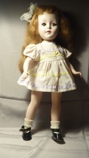 Vintage Ltd Toy Stamp Arranbee R&B Hard Plastic Nannette 15" Doll circa 1950