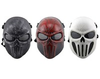 Punisher Paintball Softair Cosplay Gotcha Schutzmaske Gesichtsmaske Maske