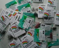 700 ungebundene Angelhaken mit Platte Größe 1 bis Größe 14 sortiert