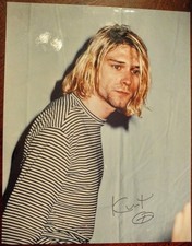 Kurt Cobain (Nirvana) Autographed Photo with Certificate of Authenticity!
