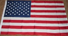 NYLON AMERICAN FLAG 3X5 EMBROIDERED STARS SEWN STRIPES US USA HIGH QUALITY NEW