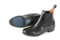 €CO-Allround« Stiefelette Obermaterial Leder Reitschuh schwarz Viele Größen USG