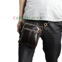 Tasche Herren Bauch Bein Gürteltasche Vintage Reise Messenger Schulter Waist Bag
