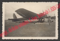 6893a❚ orig. Foto, zerstörte russ. Flugzeuge b. Bobruisk Babrujsk , Weißrussland